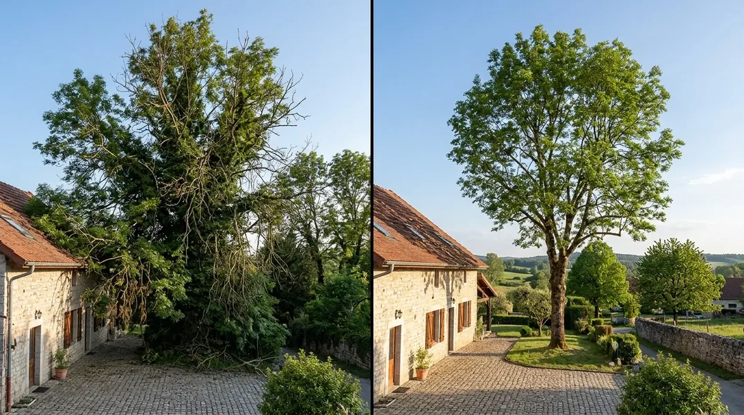 Résultat élagage dans le Tarn — Elagage Tarn